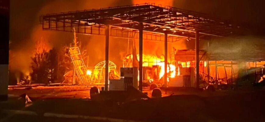 Нічний наліт ворога: область під масованим ударом дронів
