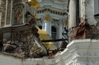 Сліди російського терору: як виглядає Києво-Печерська лавра після нічної атаки