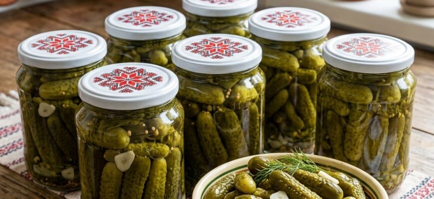 Хрусткі огірки на зиму без варіння маринаду: секрет ідеальної закуски