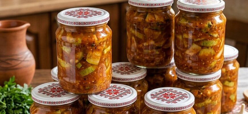 🌶️ Кабачки, які взимку зникають першими!: секретний інгредієнт, який перетворить звичайні кабачки на делікатес