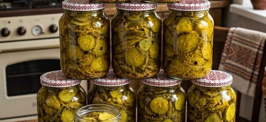 Хрусткі огірки «Пікулі» на зиму: секрет ідеальної закуски до бургери та м’яса