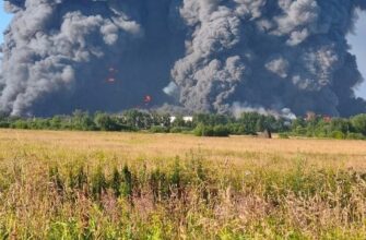 Чорне небо над Москвою: масштабна пожежа на складі Wildberries змінила вигляд столиці РФ