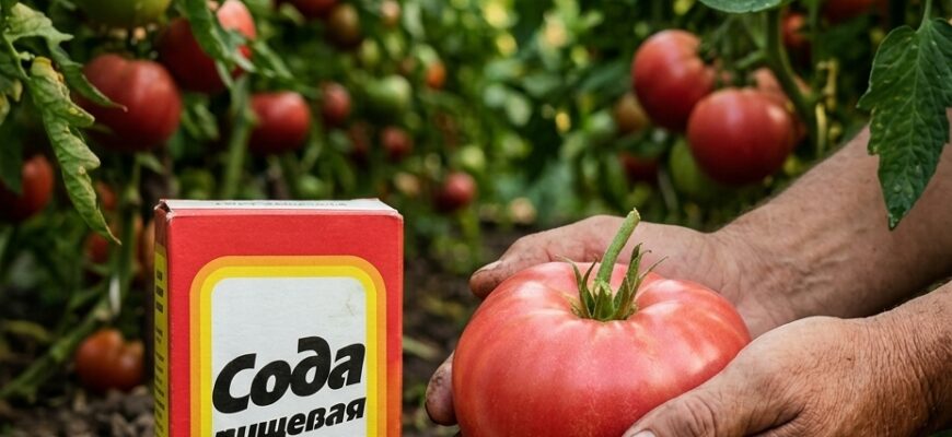 Сода для томатів: як кілька ложок звичайного засобу можуть подарувати вам море помідорів