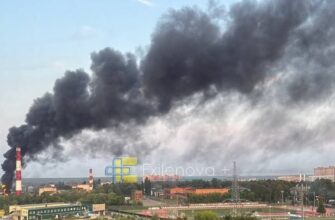 У Підмосков’ї палають завод і склади: місцева влада відзвітувала про атаку понад 390 БпЛА