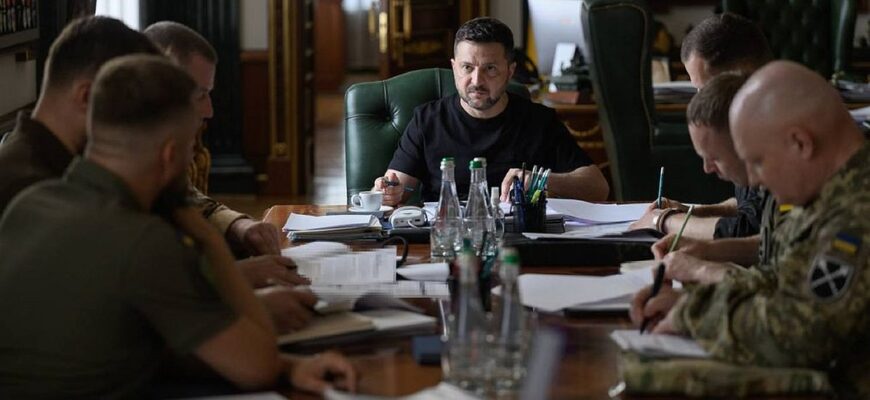 “Підштовхуємо Росію до дипломатії”: Зеленський провів нараду щодо дипстрайків