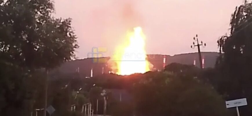 «Добрі» дрони влаштували пекло на стратегічному об’єкті «Газпрому»: що палає на Кубані