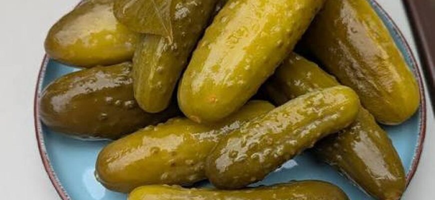 Скільки інгредієнтів потрібно для приготування хрустких огірків з гірчицею