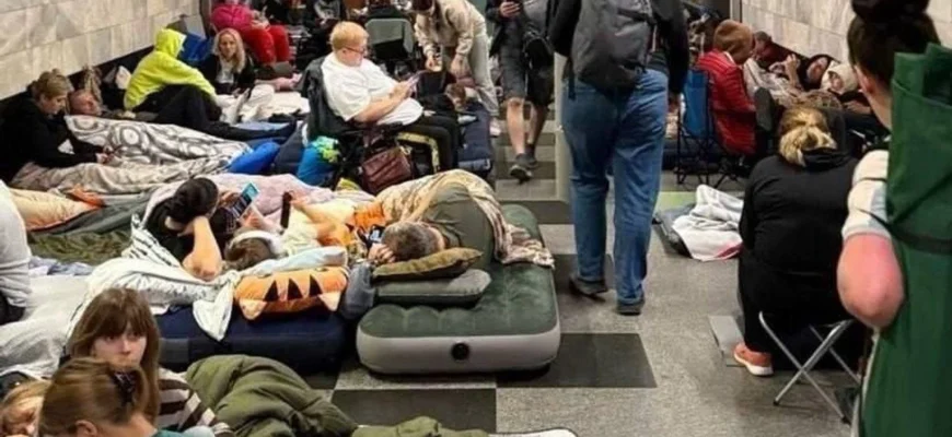 У Києві виник скандал через нібито відмову пускати людей до метро під час повітряної тривоги
