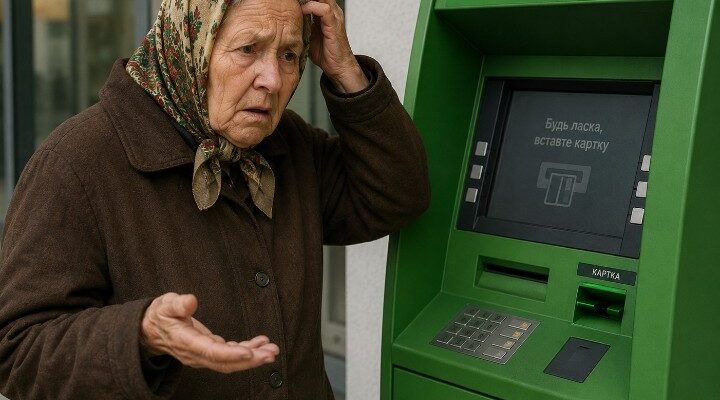 Черга до банкомату: як вчинити, коли просить допомоги старенька?
