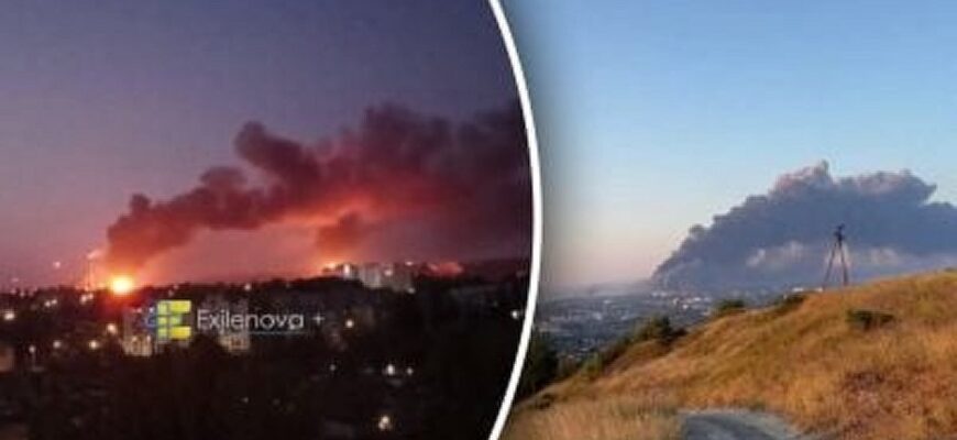 Палають НПЗ та аеродром “Енгельс-2”: дрони прорвалися вглиб РФ