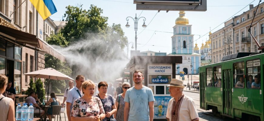Стовпчики термометрів сягають +50°C: як українці переживають екстремальну спеку та коли чекати прохолоди
