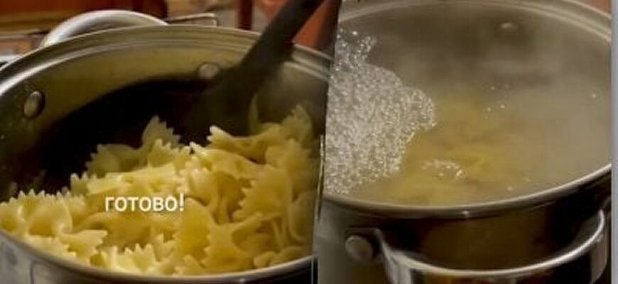 Шеф-кухарі пояснили, чому промивання макаронів холодною водою псує страву
