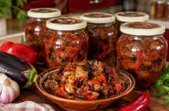 Закуска з баклажанів на зиму: рецепт з перцем і часником, яку з’їдають першою