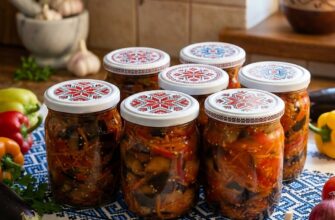 «Підкорює з першої ложки»: рецепт салату з баклажанів на зиму, який готують щороку великими порціями