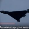 Масований удар РФ 224 дронами по Україні