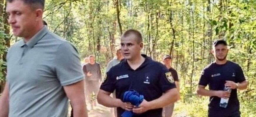 У лісі на Житомирщині знайшли 2,5-річного хлопчика після нічних пошуків