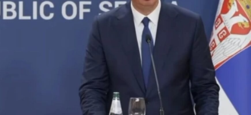 Президент Сербії Александар Вучич дав песимістичний прогноз щодо закінчення війни в Україні