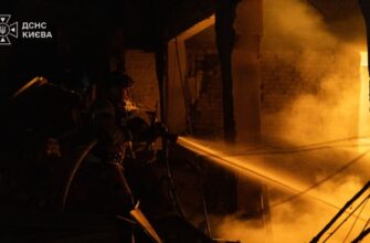 Уночі окупанти вдарили балістикою по Києву та пошкодили дитячу лікарню