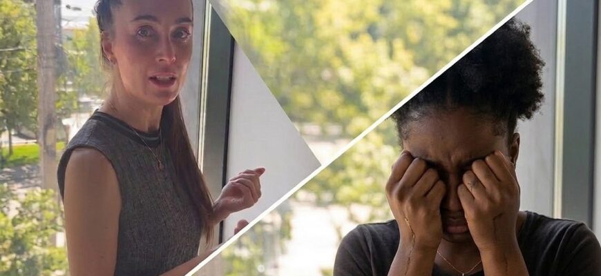 «Повертайся в Африку їсти банани» — у Києві жінка напала на темношкіру українку з 6-річною донькою «Повертайся в Африку їсти банани» — у Києві жінка напала на темношкіру українку з 6-річною донькою