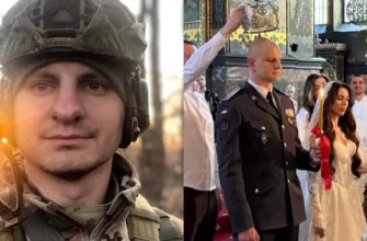 Замість весільної подорожі — фронт: майор ЗСУ Євген Карась обвінчався з відомою акторкою