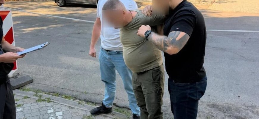 «Сьогодні під час одержання чергової частини вигоди затримано начальника обласного ТЦК» — подробиці справи