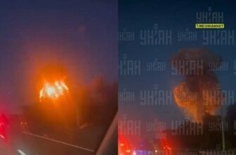 «Потужний вибух, потім полум’я» — під Києвом біля Житомирської траси спалахнула масштабна пожежа