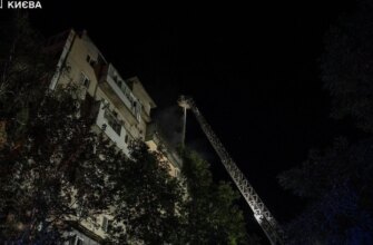 «Вогнеборці ліквідували пожежу» — рятувальники про наслідки атаки РФ на Київ