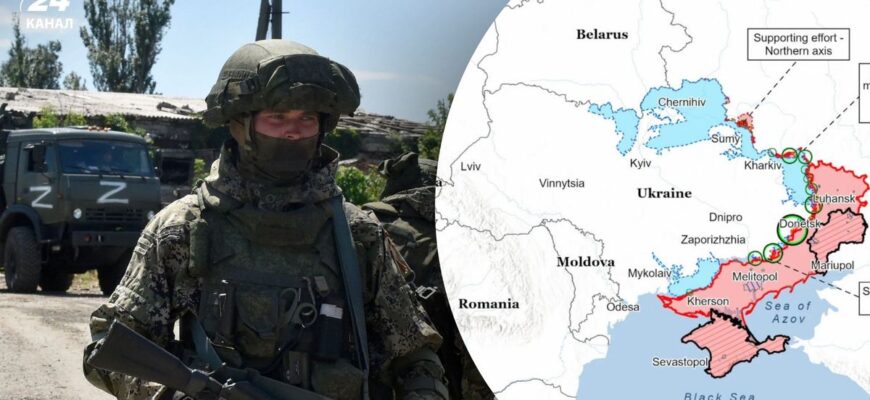Російські війська просунулися на Куп’янському та Харківському напрямках
