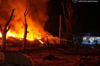 У Запорізькій області оголосили День жалоби за загиблими внаслідок нічного обстрілу