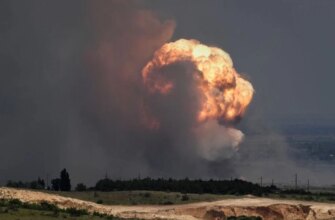 У Криму палає аеродром, який використовують для запуску «Шахедів»: на півострові пролунала серія вибухів