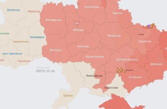 Повітряна тривога у Києві та областях: загроза балістики з північного сходу — перебувайте в укриттях