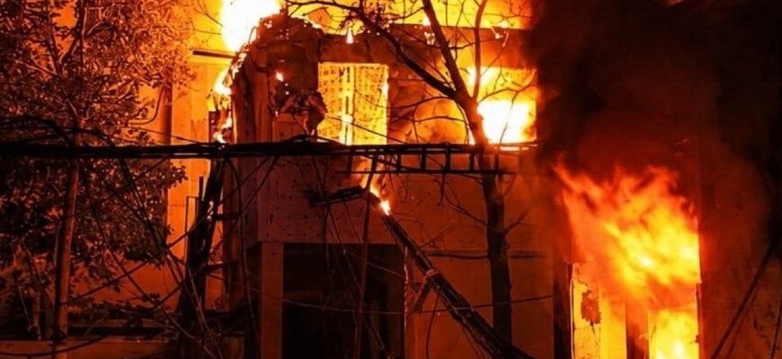 «Увага, повітряна загроза» – ворог атакував об’єкти на Одещині та Херсонщині