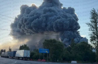 «Вулкани» піднялись під Петербургом: небо почорніло після атаки на один з найбільших Wildberries