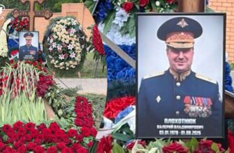 У Москві відбулися похорони генерал-майора Валерія Плохотнюка після вибуху в ресторані