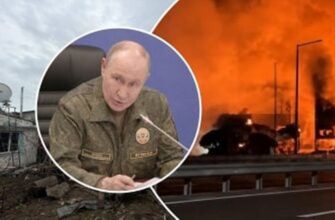 РФ звітує про удари по «військових цілях», а на Волині та Тернопільщині горять АЗС і житлові будинки