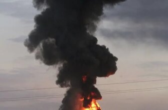 База вважалася зразковою в регіоні, але спалахнула після нічного нальоту безпілотників