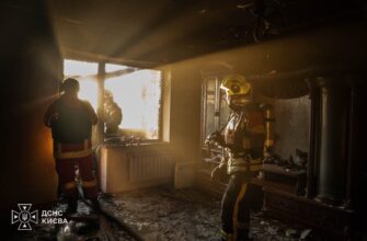 У кількох районах Києва після ворожої атаки спалахнули пожежі та постраждали люди