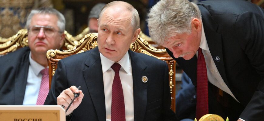 Кремль визнав удари по цивільних об’єктах – Пєсков звинуватив Київ у «скриньці Пандори»