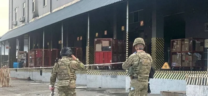 У поліції Києва повідомили про наслідки вибуху посилки з боєприпасами у поштовому терміналі