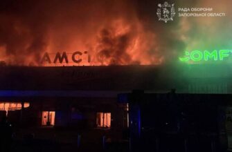 В ОВА підтвердили влучання дрона у торгівельний центр у Запоріжжі: на місці спалахнула пожежа В ОВА підтвердили влучання дрона у торгівельний центр у Запоріжжі: на місці спалахнула пожежа
