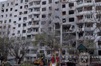 Уночі російський КАБ поцілив у багатоповерхівку в Харкові та поранив 9 дітей
