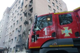 5 людей евакуювали через займання в медзакладі після ранкової атаки на Запоріжжя