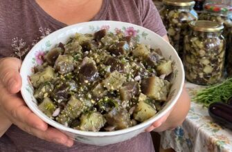 Баклажани за смаком як білі гриби – рецепт простої закуски на зиму