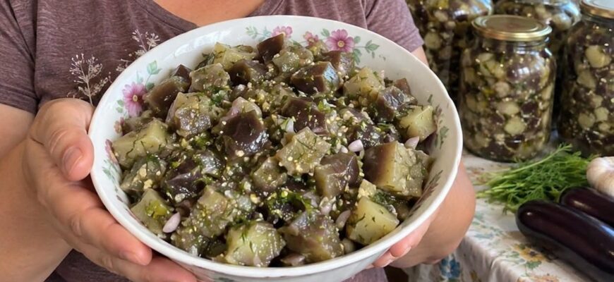 Баклажани за смаком як білі гриби – рецепт простої закуски на зиму