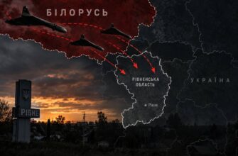 Білорусь допомагала окупантам атакувати західні області України дронами