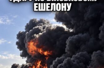 Сили оборони вдарили по військовому ешелону з десятками вагонів окупантів