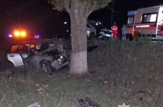 Після виїзду за межі дороги автомобіль врізався в дерево: на Одещині в аварії загинули троє чоловіків