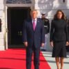 Трамп зійшов із прямої лінії та витіснив Меланію з килима перед лідером Китаю