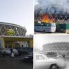 У Києві російський дрон влучив в унікальну будівлю колишнього Залізничного ринку. Фото та відео