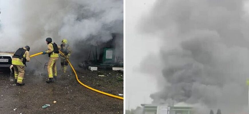 Росія двома ударами за ранок атакувала АЗС на Житомирщині та пошкодила заправку WOG